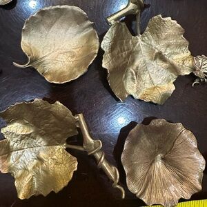 Table art by Michael Michaud -salt dish and spoons